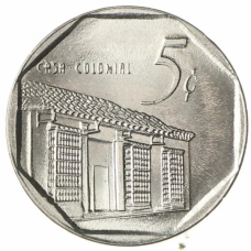 Куба 5 сентаво, 1994-2018 (БС)