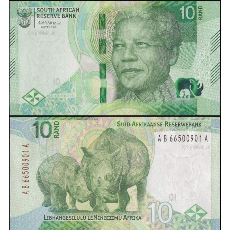 Південна Африка (ЮАР) / South Africa 10 rand 2023 UNC Південна Африка (ЮАР) / South Africa 10 rand 2023 UNC