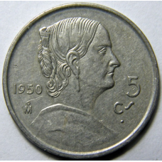Мексика 5 синтаво, 1950 (БД)