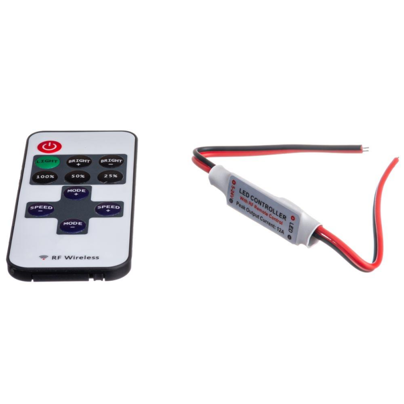 LED-димер mini 6А — 72 Вт (11 кнопок)