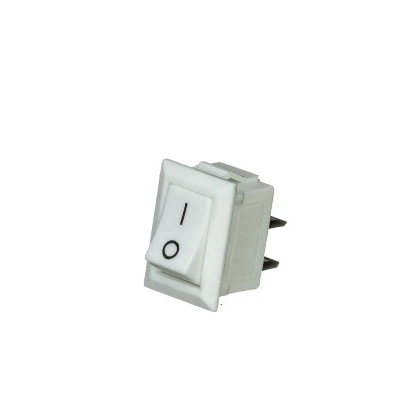 Переключатель KCD5-101 ON-OFF (2pin) белый Daier мини Переключатель KCD5-101 ON-OFF (2pin) белый Daier мини