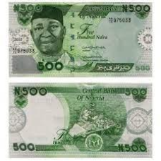 Бразильська/Nigeria 500 naira 2022 Pick NEW UNC