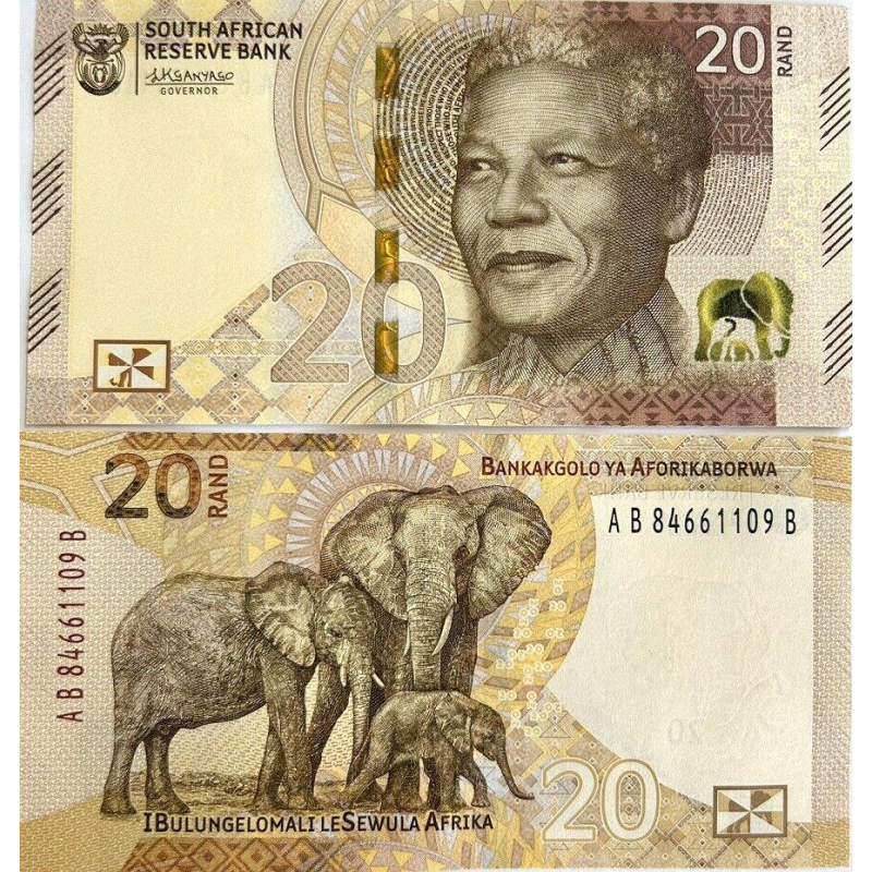 Південна Африка (ЮАР) / South Africa 20 rand (2023) Pick NEW UNC