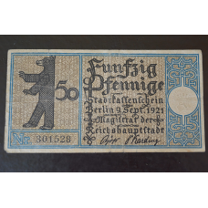 Німеччина. Нотгельд. 50 Pf 1921 року (3)