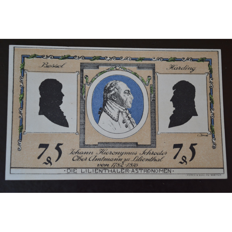 Німеччина. Нотгельд. 75 Pf 1921 року (3) Німеччина. Нотгельд. 75 Pf 1921 року (3)