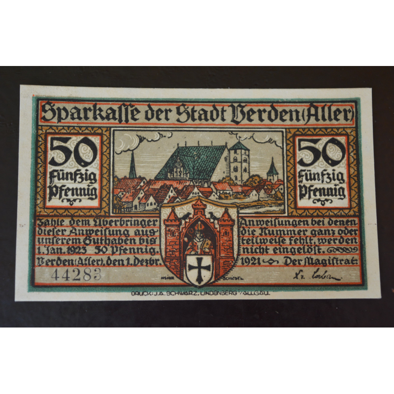 Німеччина. Нотгельд. 50 Pf 1921 року (3)
