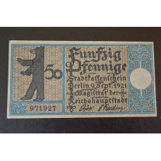 Німеччина. Нотгельд. 50 Pf 1921 року (3)