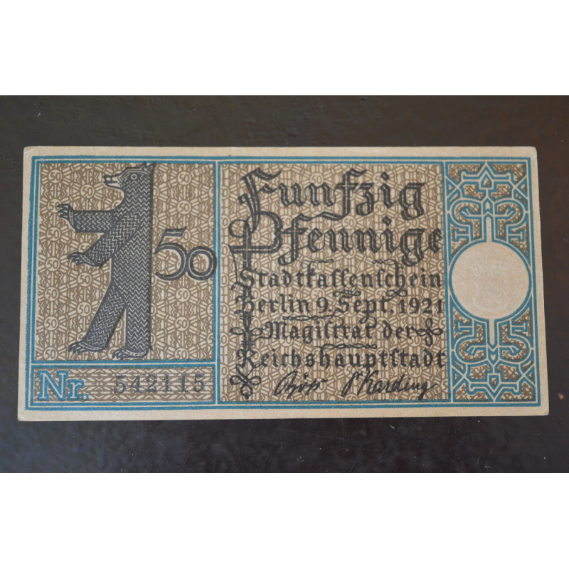 Німеччина. Нотгельд. 50 Pf 1921 року (3)
