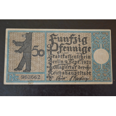 Німеччина. Нотгельд. 50 Pf 1921 року (3)