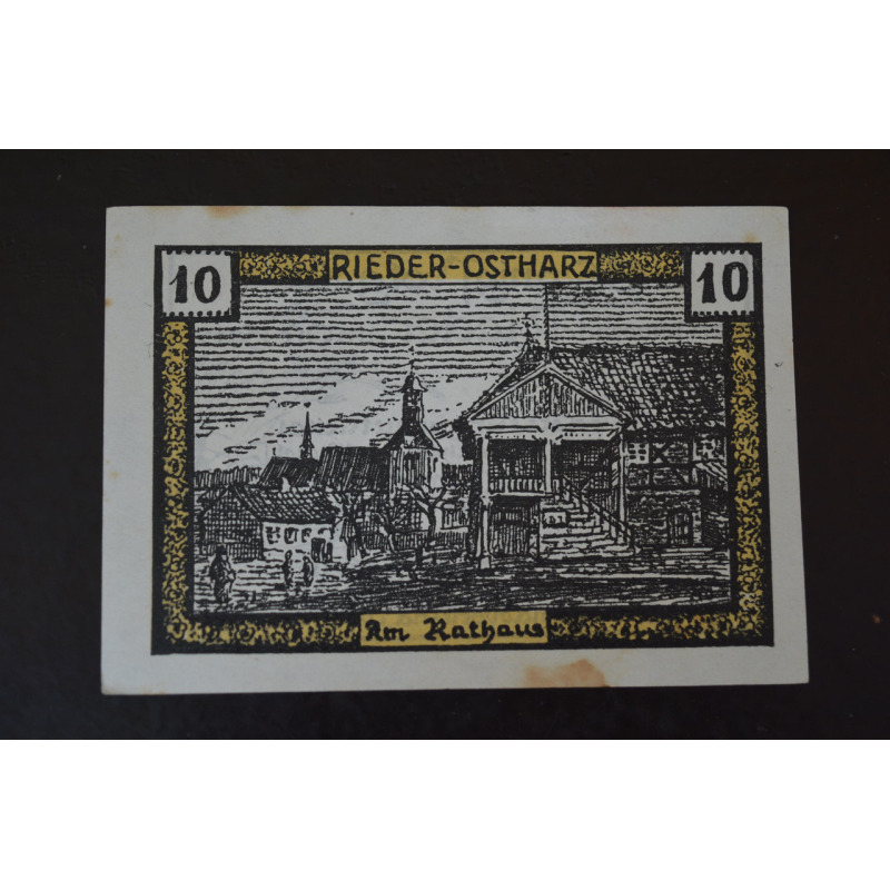 Німеччина. Нотгельд. 10 Pf 1921 року (3) Німеччина. Нотгельд. 10 Pf 1921 року (3)