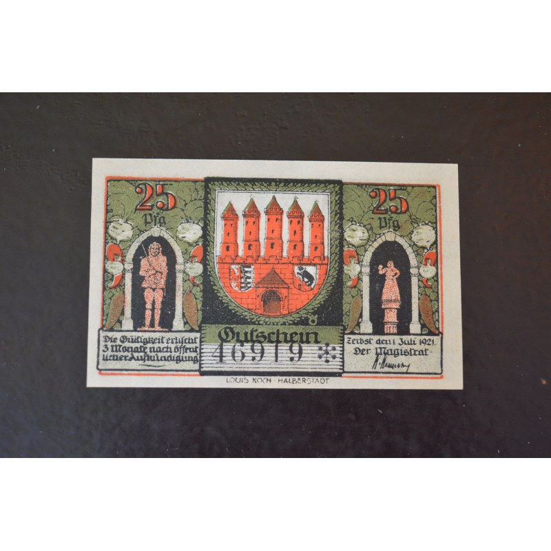 Німеччина. Нотгельд. 25 Pf 1921 року (3)
