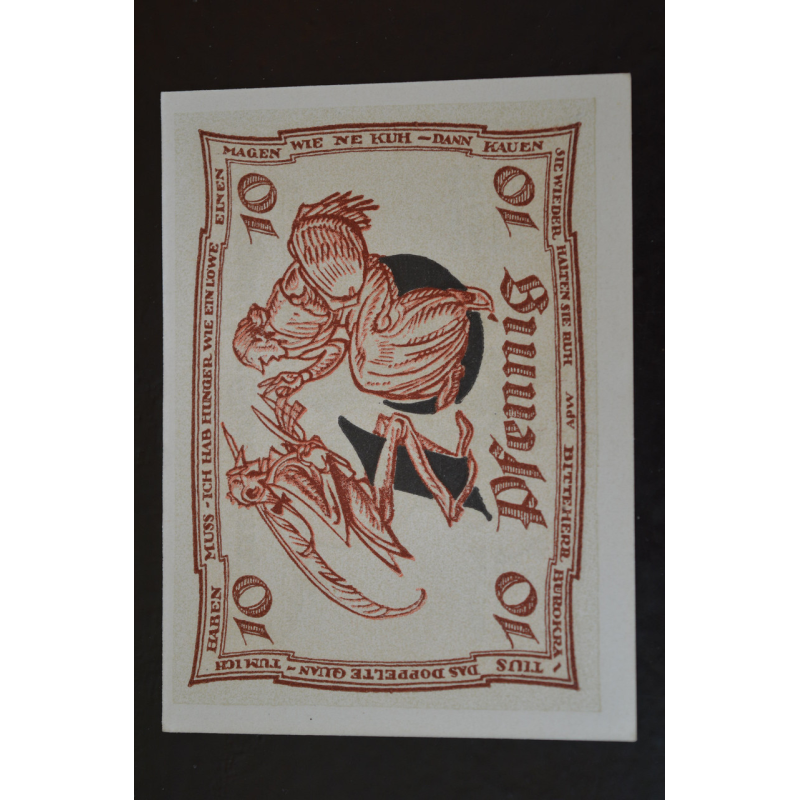 Німеччина. Нотгельд. 10 Pf 1921 року (3) Німеччина. Нотгельд. 10 Pf 1921 року (3)