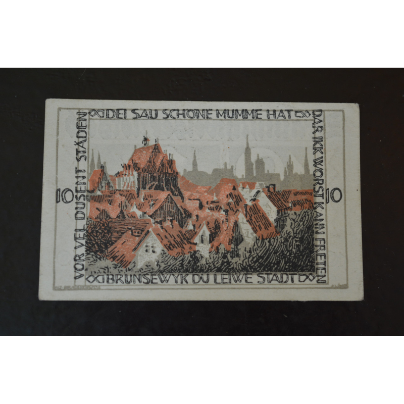 Німеччина. Нотгельд. 10 Pf 1921 року (3) Німеччина. Нотгельд. 10 Pf 1921 року (3)