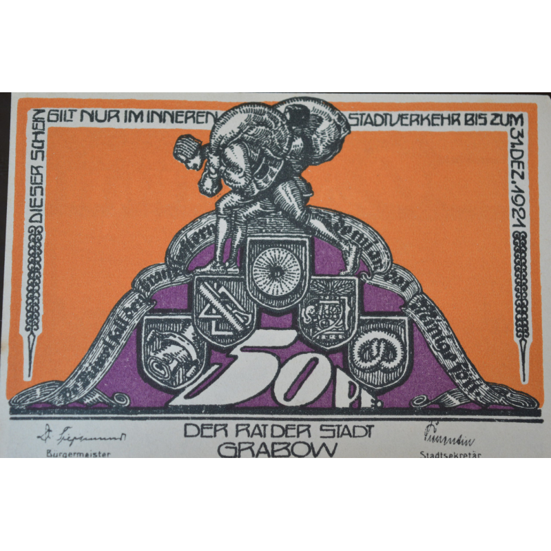 Німеччина. Нотгельд. 50 Pf 1921 року (3)