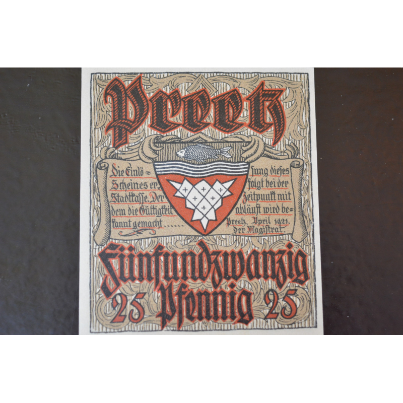 Німеччина. Нотгельд. 25 Pf 1921 року (3) Німеччина. Нотгельд. 25 Pf 1921 року (3)