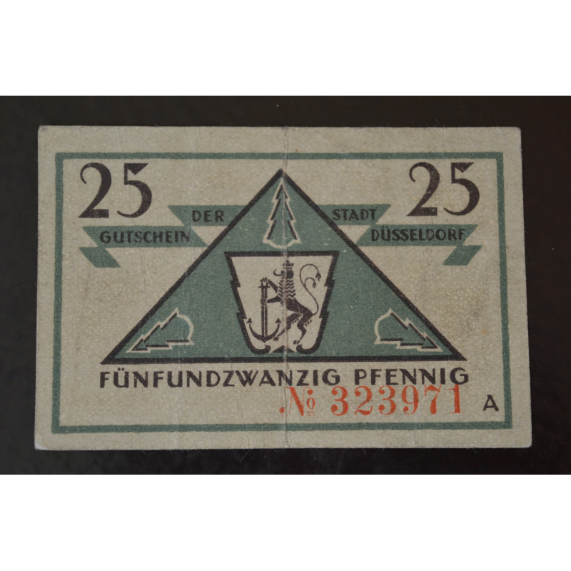Німеччина. Нотгельд. 25 Pf ( 4 ) Німеччина. Нотгельд. 25 Pf ( 4 )