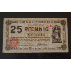 Німеччина. Нотгельд. 25 Pf   ( 4 )