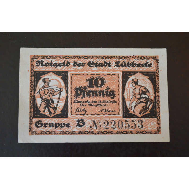 Німеччина. Нотгельд. 10Pf ( 4 ) Німеччина. Нотгельд. 10Pf ( 4 )