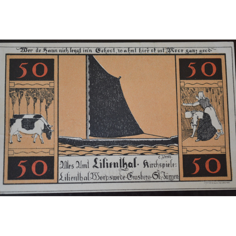 Німеччина. Нотгельд. 50 Pf ( 4 ) Німеччина. Нотгельд. 50 Pf ( 4 )
