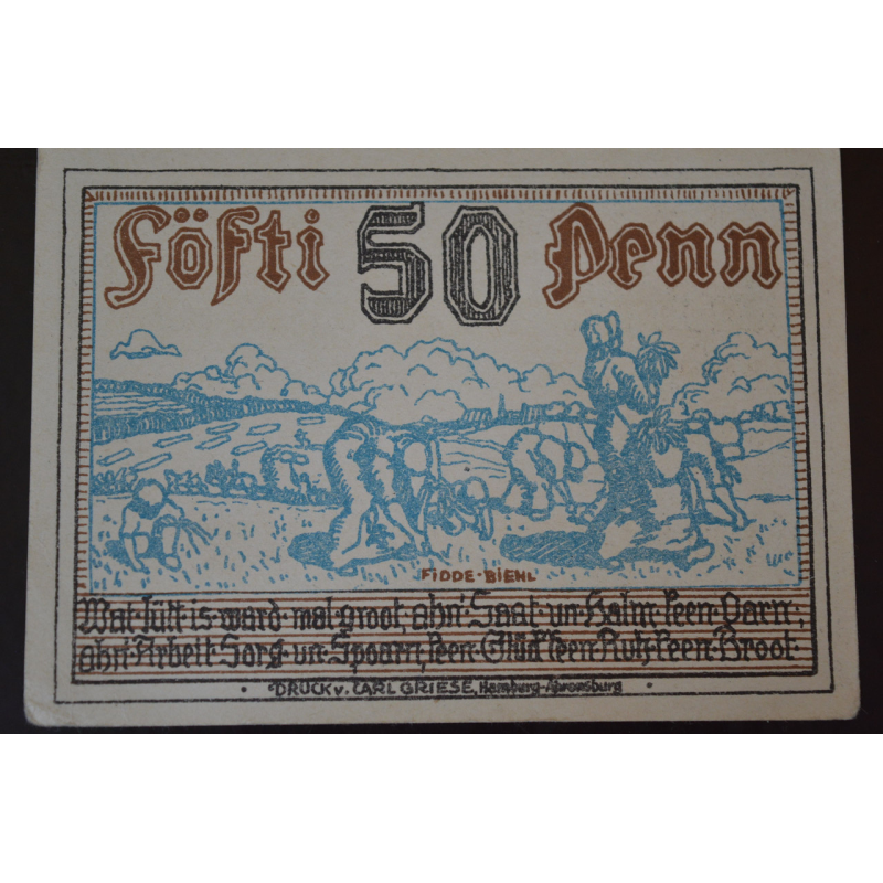 Німеччина. Нотгельд. 50 Pf ( 4 ) Німеччина. Нотгельд. 50 Pf ( 4 )