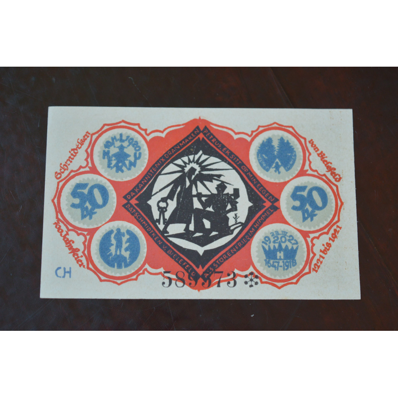 Німеччина. Нотгельд. 50Pf ( 5 ) Німеччина. Нотгельд. 50Pf ( 5 )