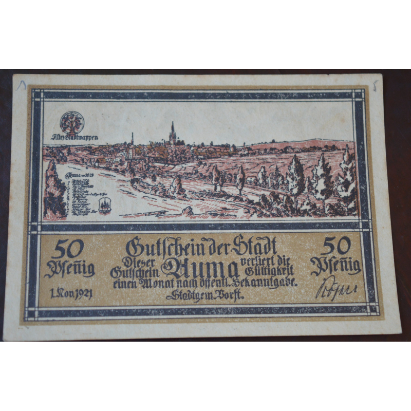 Німеччина. Нотгельд. 50Pf ( 5 ) Німеччина. Нотгельд. 50Pf ( 5 )