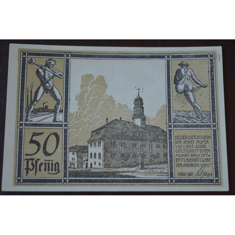 Німеччина. Нотгельд. 50Pf ( 5 ) Німеччина. Нотгельд. 50Pf ( 5 )