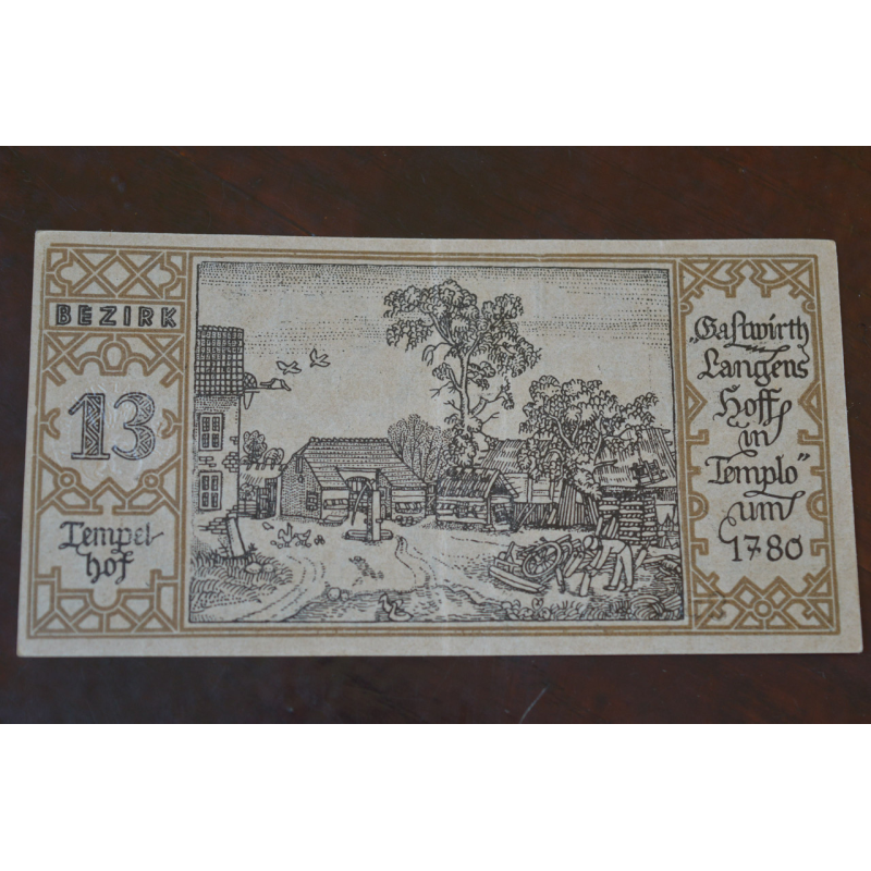 Германия. Нотгельд. 50Pf ( 5 ) Германия. Нотгельд. 50Pf ( 5 )