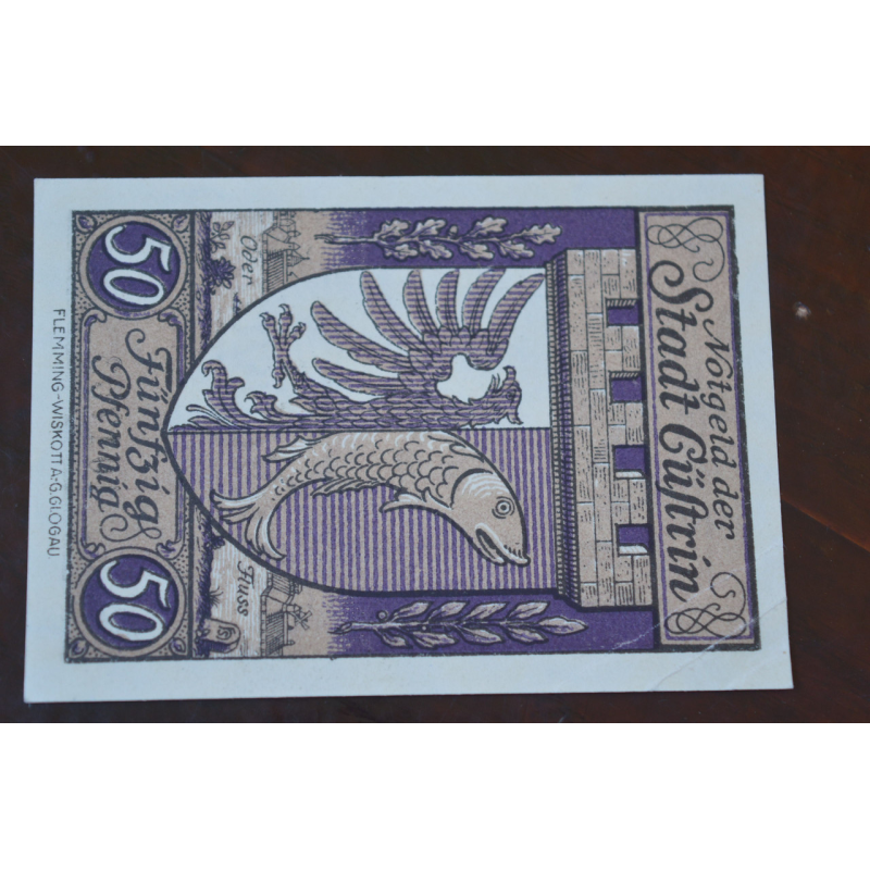 Німеччина. Нотгельд. 50Pf ( 5 ) Німеччина. Нотгельд. 50Pf ( 5 )