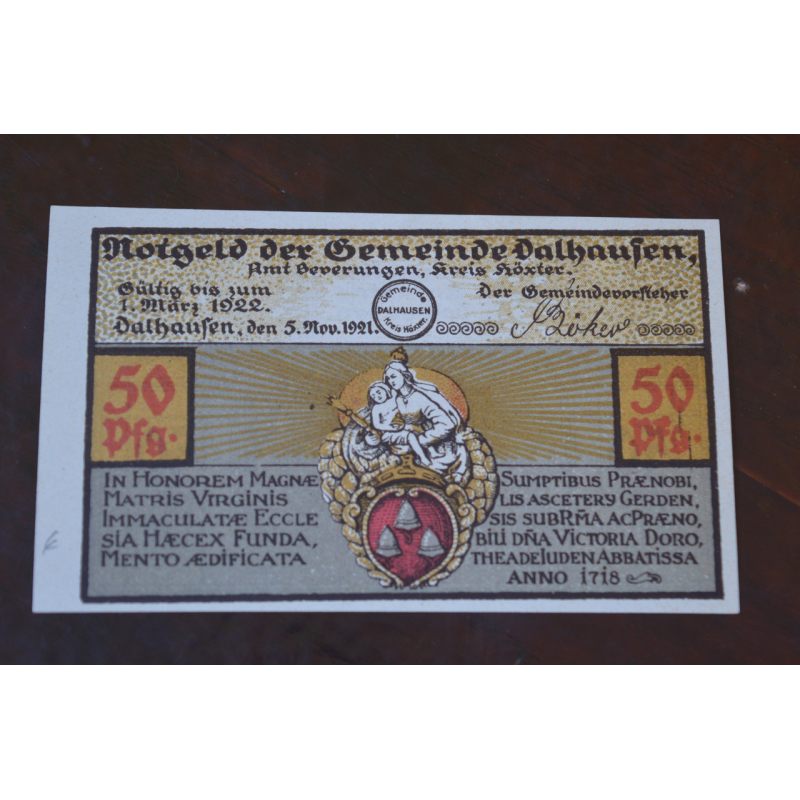Німеччина. Нотгельд. 50Pf ( 5 ) Німеччина. Нотгельд. 50Pf ( 5 )