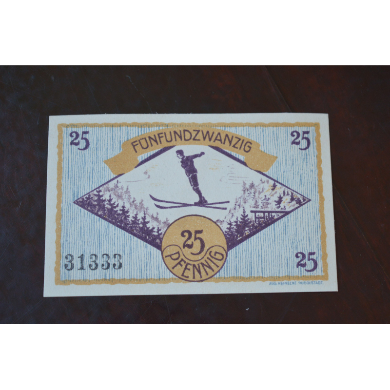Німеччина. Нотгельд. 25Pf ( 5 ) Німеччина. Нотгельд. 25Pf ( 5 )