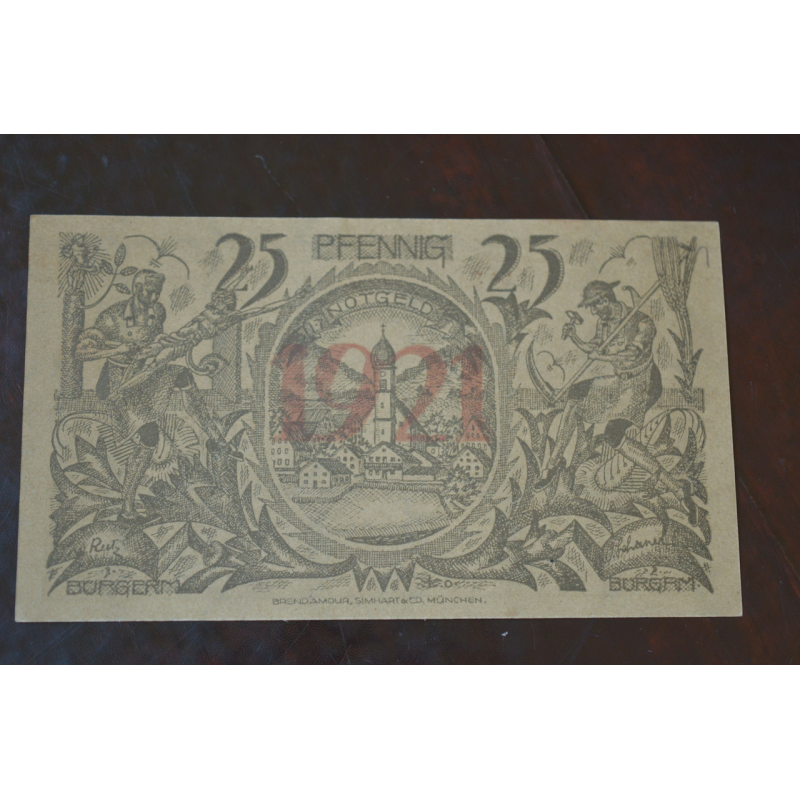 Німеччина. Нотгельд. 25Pf ( 5 ) Німеччина. Нотгельд. 25Pf ( 5 )