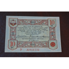 Германия. Нотгельд. 10Pf   ( 6 )