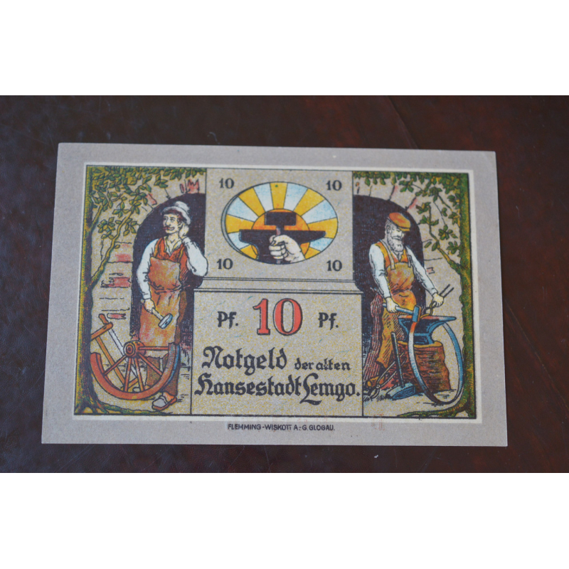 Німеччина. Нотгельд. 10Pf ( 6 ) Німеччина. Нотгельд. 10Pf ( 6 )