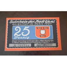 Німеччина. Нотгельд. 25Pf   ( 6 )