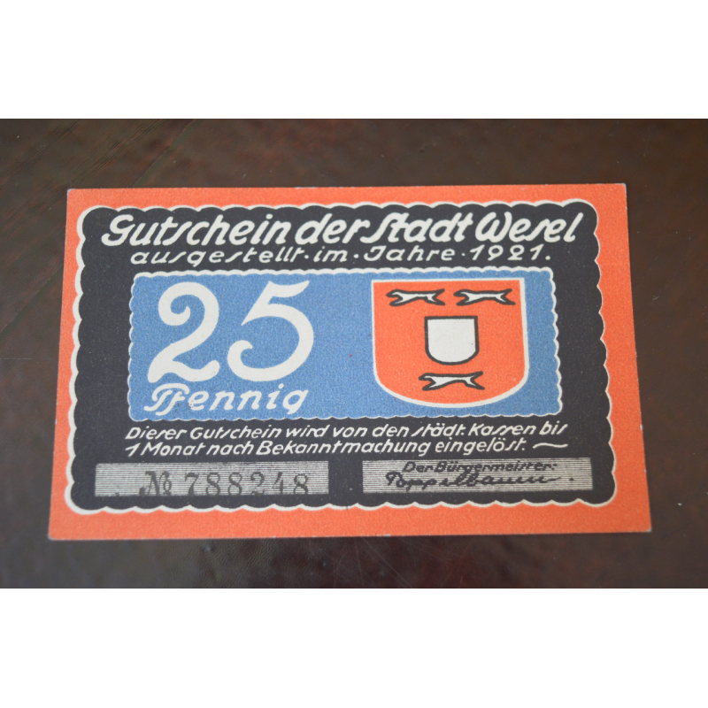 Німеччина. Нотгельд. 25Pf   ( 6 )