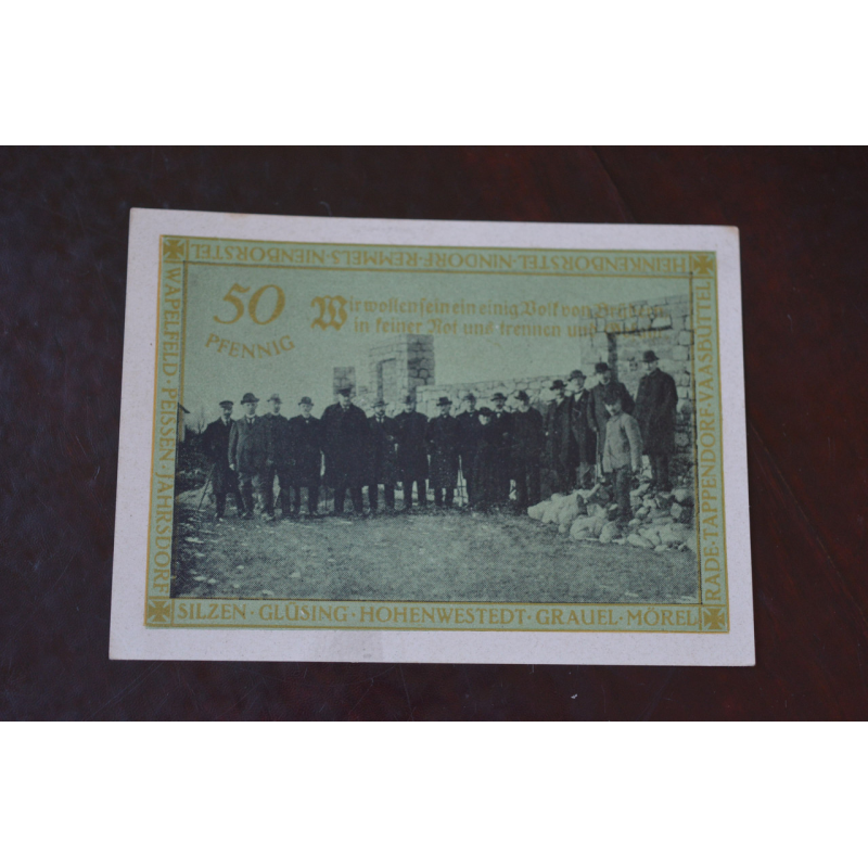 Німеччина. Нотгельд. 50Pf ( 6 ) Німеччина. Нотгельд. 50Pf ( 6 )
