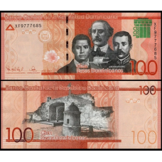 Dominican Republic Доминиканская Республика Доминикана - 100 Pesos Oro 2021 UNC