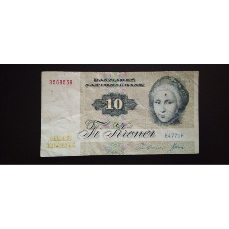 Denmark Данія — 10 Kroner 1972 Denmark Данія — 10 Kroner 1972