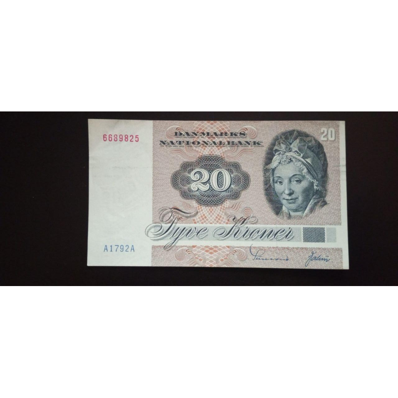 Denmark Дания - 20 Kroner 1972 Denmark Дания - 20 Kroner 1972