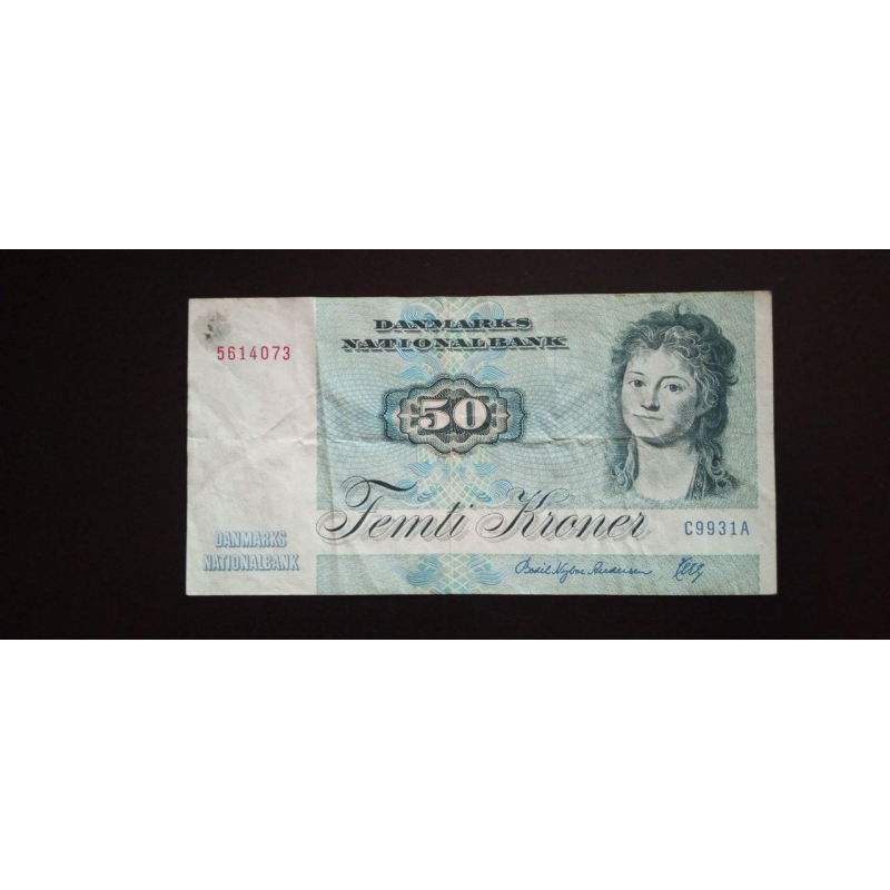 Denmark Данія — 50 Kroner 1972 Denmark Данія — 50 Kroner 1972