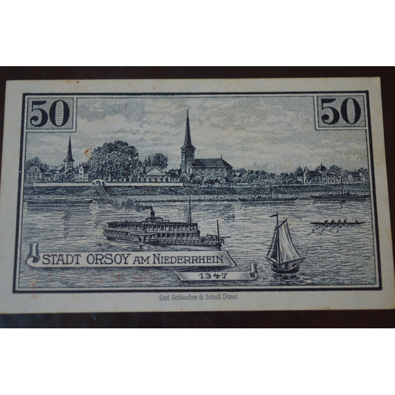 Німеччина. Нотгельд. 50Pf ( 6 ) Німеччина. Нотгельд. 50Pf ( 6 )