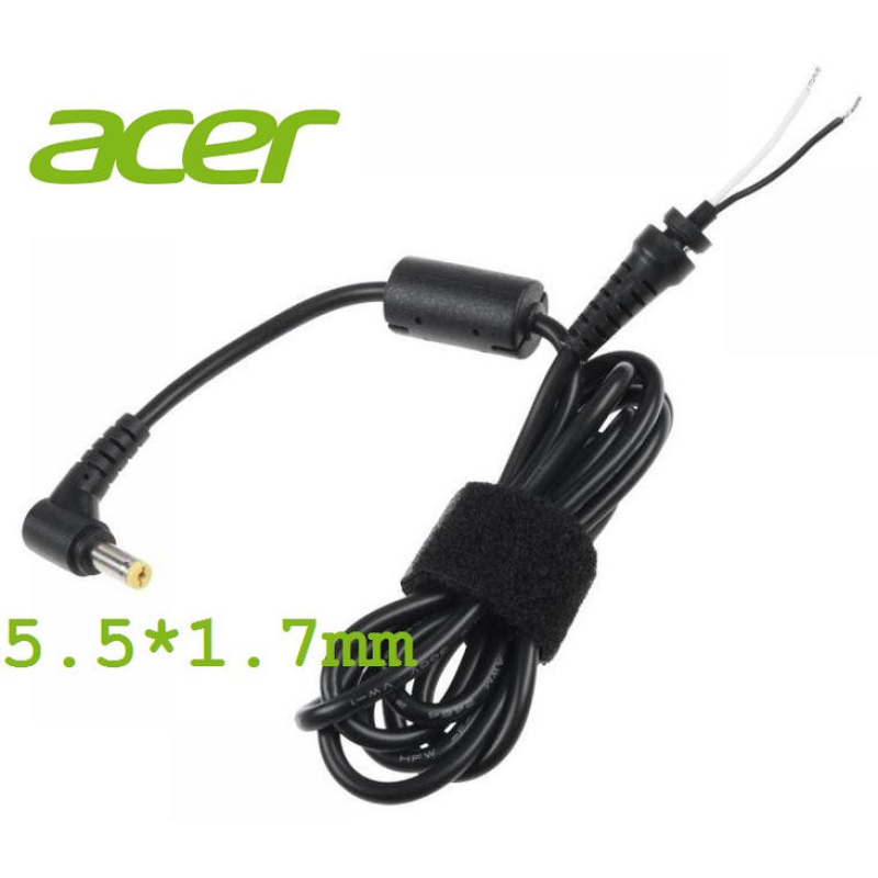 Кабель для блоку живлення ноутбука Acer 5,5*1,7 мм Кабель для блоку живлення ноутбука Acer 5,5*1,7 мм