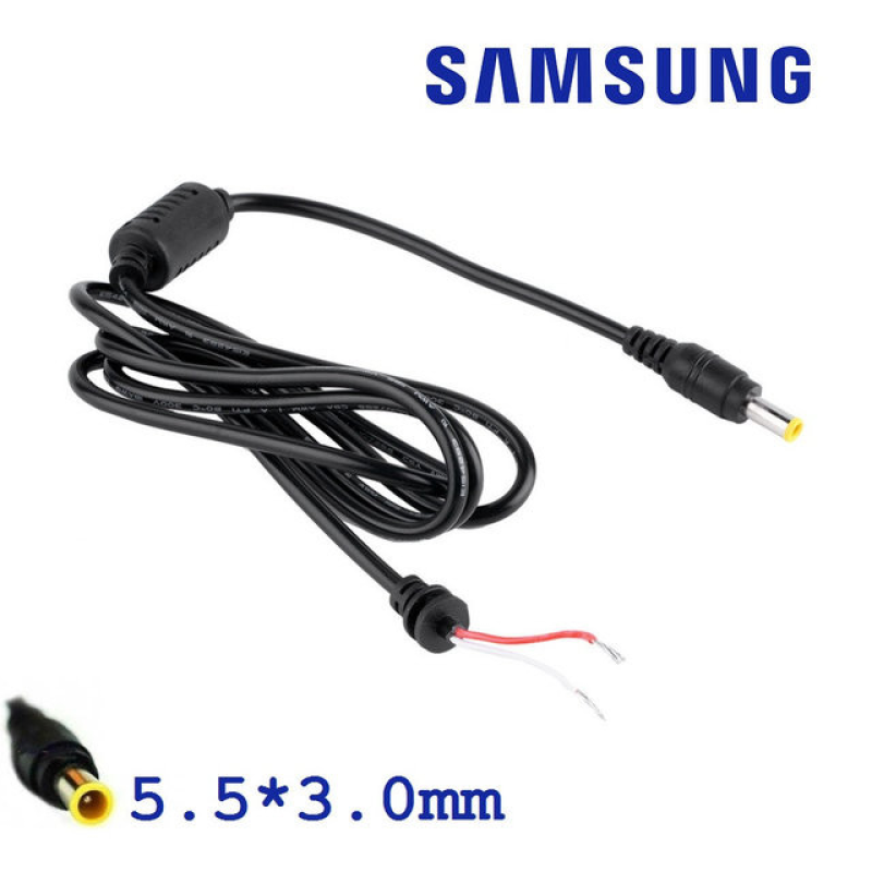 Кабель для блоку живлення ноутбука Samsung 5,5*3,0 мм Кабель для блоку живлення ноутбука Samsung 5,5*3,0 мм