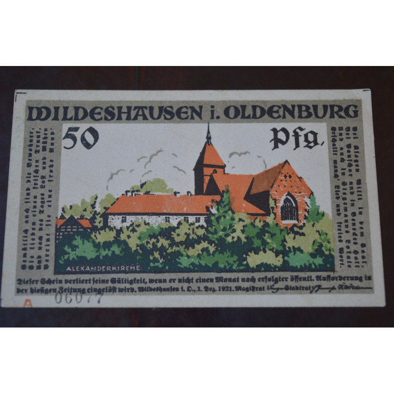 Німеччина. Нотгельд. 50Pf ( 7 ) Німеччина. Нотгельд. 50Pf ( 7 )