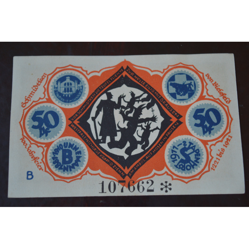 Німеччина. Нотгельд. 50Pf ( 7 ) Німеччина. Нотгельд. 50Pf ( 7 )