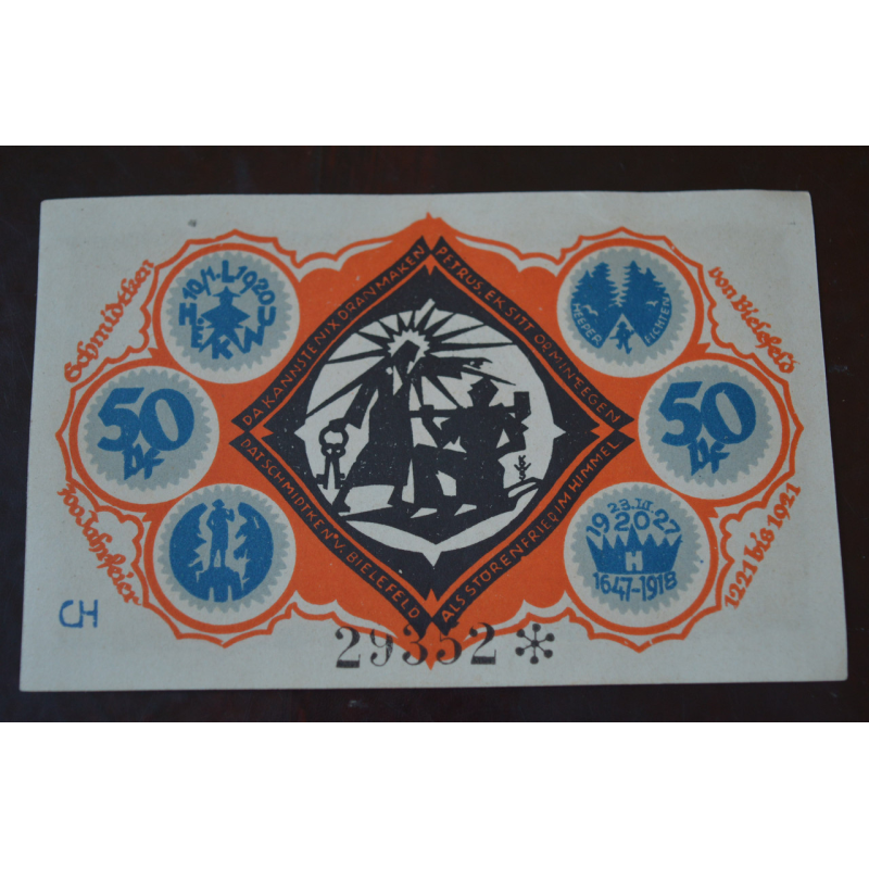 Німеччина. Нотгельд. 50Pf ( 7 ) Німеччина. Нотгельд. 50Pf ( 7 )