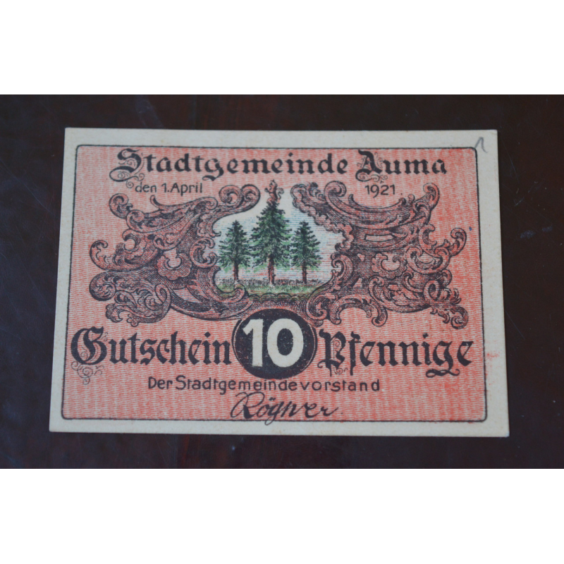 Німеччина. Нотгельд. 10Pf ( 7 ) Німеччина. Нотгельд. 10Pf ( 7 )