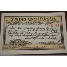 Німеччина. Нотгельд. 75Pf   ( 7 )