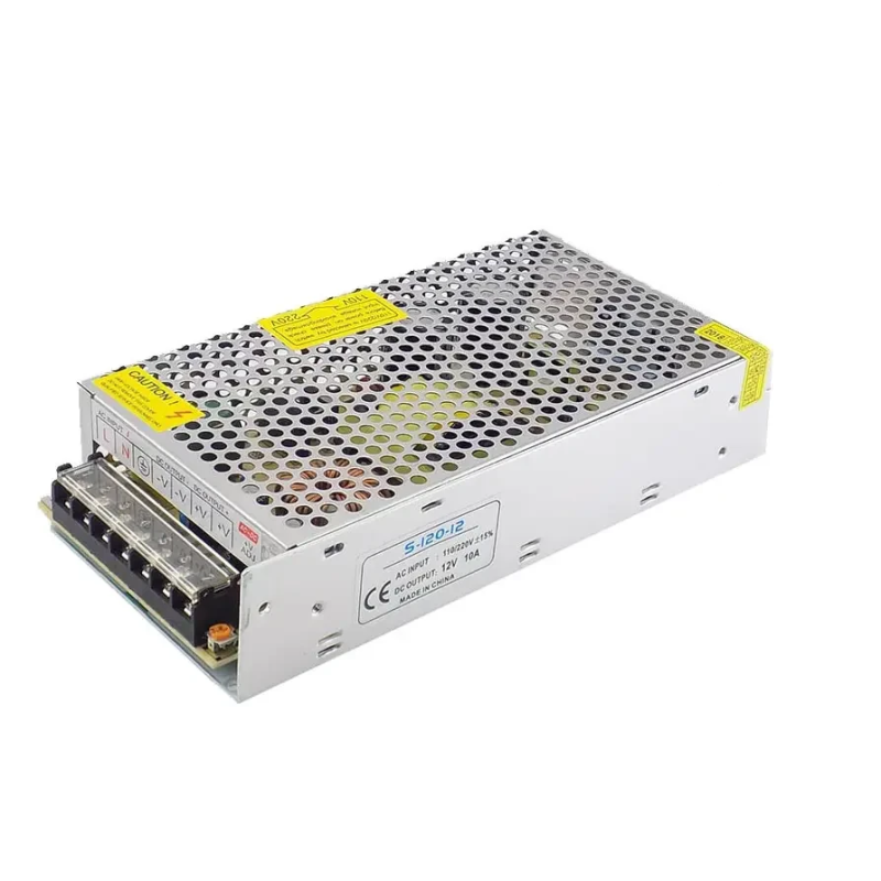 Блок питания Profix 12V, 10A, 120Вт, негерметичный, металлический корпус Блок питания Profix 12V, 10A, 120Вт, негерметичный, металлический корпус